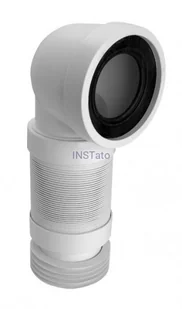 McAlpine Złącze Wc elastyczne L-270>540 mm wejście 110 mm kąt 90 stopni WC-CON8F WC-CON8F - Akcesoria do armatury i ceramiki - miniaturka - grafika 4