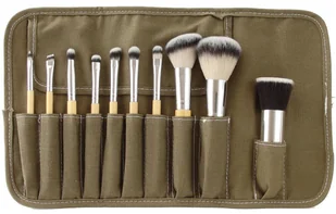 LancrOne SUNSHADE MINERALS - Zestaw 10 pędzli do makijażu + etui - SM101 LANM1DESM - Pędzle do makijażu LancrOne SUNSHADE MINERALS - Zestaw 10 pędzli do makijażu + etui - SM101 LANM1DESM - Pędzle do makijażu - miniaturka - grafika 1