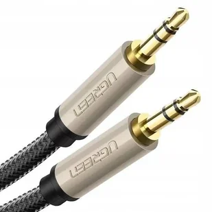 UGREEN Ugreen kabel audio do wejścia AUX, wtyk 3,5 mm na wtyk 3,5 mm, z posrebrzanym rdzeniem miedzianym 10601 - Kable - miniaturka - grafika 2