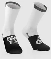 Skarpetki kolarskie - ASSOS ASSOS Skarpetki rowerowe GT SOCKS Holy White - miniaturka - grafika 1