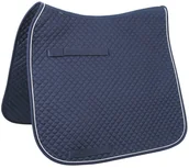 Akcesoria jeździeckie - Kerbl Czaprak ujeżdżeniowy Classic, granatowy, 323814 - miniaturka - grafika 1