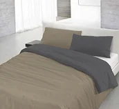 Pościel dla dzieci - Italian Bed Linen 8058575000019 zestaw pościeli z zamkiem na kołdrę i poszewki na poduszkę, jednokolorowy, dwustronna, 100% bawełna 8058575000590 - miniaturka - grafika 1