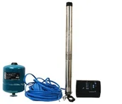 Akcesoria do pomp - GRUNDFOS Grundfos SQE 3-105 Pakiet hydroforowy + zbiornik 8 l + kabel podwodny 80 m 96524508 - miniaturka - grafika 1