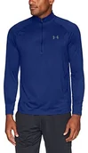 Bluzy narciarskie - UNDER ARMOUR koszulka męska Tech 1/2 Zip 2.0 T-Shirt, niebieski (1328495-400-L) - miniaturka - grafika 1