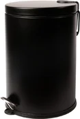 Kosze na śmieci - Faneco Kosz na śmieci 30 litrów stal czarna - miniaturka - grafika 1