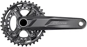 Części rowerowe - Shimano Shimano Deore FC-M4100 Korba 2x10-rz. 26/36T 51,8mm 175mm 2020 Korby E-FCM41002BEX66 - miniaturka - grafika 1