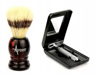 Tradycyjny Pędzel Do Golenia + Maszynka Do Golenia - Zestawy kosmetyków męskich - miniaturka - grafika 5