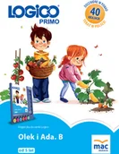 Edukacja przedszkolna - Wydawnictwo MAC Logico Primo. Olek i Ada B 881496 - miniaturka - grafika 1