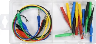 YATO ZESTAW PRZEWODÓW I KOŃCÓWEK POMIAROWYCH 20 ELEMENTÓW - Akcesoria do urządzeń pomiarowych - miniaturka - grafika 2