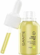 Olejki i oliwki do paznokci - Sante Naturkosmetik Nail & Cuticle Oil, olejek do pielęgnacji paznokci, pielęgnacja paznokci i skóry paznokci, z olejkami ekologicznymi i witaminą E, wegański, 15 ml - miniaturka - grafika 1