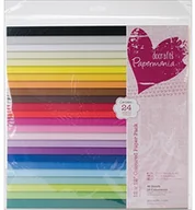 Pozostałe akcesoria dla plastyków - Unbekannt Papermania 12 X 12 cali kolorowy papier, 48 sztuki, wielokolorowy PM160503 - miniaturka - grafika 1