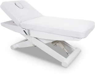 Kazaro Łóżko kosmetyczne LUNA X PLUS z podgrzewaniem białe - Stoły i łóżka do masażu - miniaturka - grafika 3