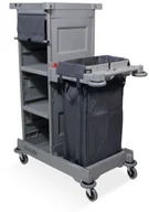 Wózki serwisowe - NUMATIC NKS 1 Kompaktowy wózek hotelowy z roletą NKS 1 - miniaturka - grafika 1