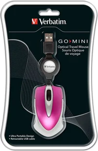 Verbatim GO MINI różowa (49021) - Myszki - miniaturka - grafika 3