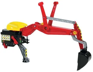 Rolly Toys Koparka Doczepiana Czerwona - Jeździki dla dzieci - miniaturka - grafika 4