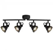 Lampy sufitowe - Brilliant Oświetlenie Jesper lampy sufitowe listwy LED Czarny, 4-punktowe G54332/86 - miniaturka - grafika 1