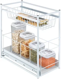 Wenko 2767010100 wkład cargo do szafki, z 2 półkami, 45 x 23 x 45 cm 2767010100 - Meble modułowe i akcesoria - miniaturka - grafika 2