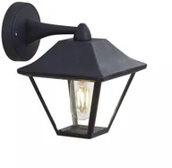 Lampy ogrodowe - V-tac Kinkiet Ogrodowy IP44 E27 Czarny Mat VT-843 - miniaturka - grafika 1