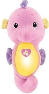 Fisher Price Świecąco grający konik morski różowy DGH83 DGH84 - Maskotki i pluszaki - miniaturka - grafika 5