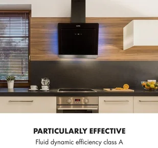 Klarstein Aurora Eco 60 Czarny (CGCH3-Aurora60-BL) - Okapy kuchenne - miniaturka - grafika 2