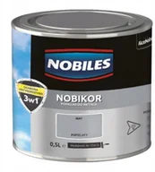 Farby zewnętrzne - Nobiles Farba Nobikor popielata 0,5 l - miniaturka - grafika 1