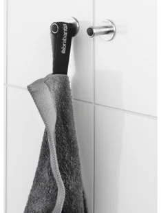 Brabantia Zestaw dwóch haków na ręczniki - stal polerowana 427404 - Wieszaki łazienkowe - miniaturka - grafika 2