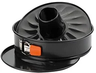 Formy do ciast - Le Creuset 94102326001100 formy do pieczenia Spring kształt z rurą dno z powłoką nieprzywierającą 26 cm, czarny 94102326001100 - miniaturka - grafika 1