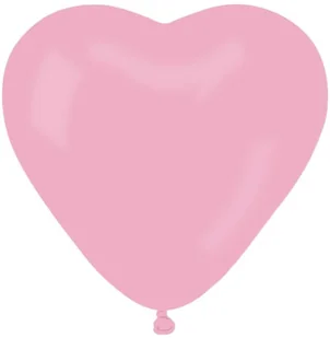 GoDan Balon Serce Różowy 50szt Cr/06 - Balony i akcesoria - miniaturka - grafika 3