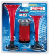 Dzwonki do roweru - Lampa 42008 elektryczny pneumatyczne trąbki-klakson, dwuczęściowy 42008 - miniaturka - grafika 1