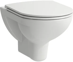 Laufen Pro B Zestaw Toaleta WC 53x36 cm bez kołnierza + deska wolnoopadająca biała H8669510000001 - Miski WC Laufen Pro B Zestaw Toaleta WC 53x36 cm bez kołnierza + deska wolnoopadająca biała H8669510000001 - Miski WC - miniaturka - grafika 1