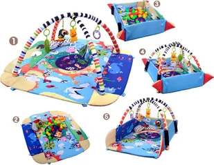 FUNFIT KIDS Mata edukacyjna z piłeczkami FUNFIT KIDS 2757 Mata EDU - Maty edukacyjne - miniaturka - grafika 15