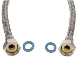 BLANCO Wężyk zasilający 2x3,8&quot z uszczelkami 525239 - Akcesoria do armatury i ceramiki - miniaturka - grafika 2