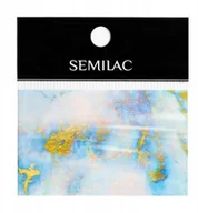 Ozdoby do paznokci - Semilac Folia transferowa 07 Blue Marble foil - miniaturka - grafika 1