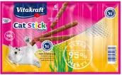 Suplementy i witaminy dla kotów - Vitakraft Cat Stick Mini, kurczak z trawą dla kota - 12 x 6 g - miniaturka - grafika 1