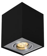 Lampy sufitowe - Spectrum CHLOE GU10 IP20 Oprawa natynkowa regulowana kwadratowa Czarna SLIP004006 - miniaturka - grafika 1