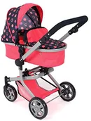 Wózki dla lalek - Bayer Chic 595-20 kombi wózek dla lalek do 52 cm, wózek dla lalek 2 w 1, wózek dla lalek, Corallo - miniaturka - grafika 1