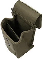 Odzież taktyczna i umundurowanie - Pojedyncza ładownica na dwa magazynki AK - oliwkowa (GFT-19-003574) G GFT-19-003574 - miniaturka - grafika 1