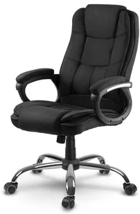 Fotel biurowy, krzesło biurowe Sofotel Fotel biurowy Sofotel Porto - materiałowy czarny 2438 - Fotele i krzesła biurowe - miniaturka - grafika 4