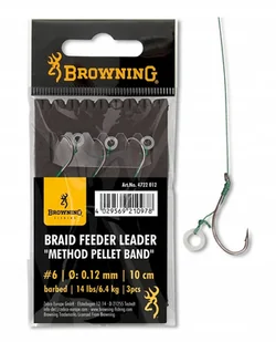 Przypony Braid Feeder Method Pellet Band Barbed x3 - Inne akcesoria dla wędkarzy - miniaturka - grafika 3