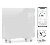 Ogrzewanie przenośne - Klarstein Klarstein Bornholm Single Smart, grzejnik konwekcyjny, 1000 W, sterowanie przy użyciu aplikacji, biały ACO7-BrnhlmSnglSmrtW - miniaturka - grafika 1