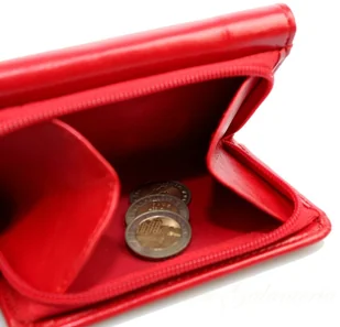 Andrus Portfel Damski (PL) 12 cm Suwak Skóra Włoska - Portfele - miniaturka - grafika 6