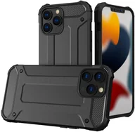 Etui i futerały do telefonów - Hurtel Hybrid Armor pancerne hybrydowe etui pokrowiec iPhone 13 Pro czarny - miniaturka - grafika 1