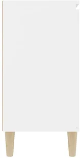 vidaXL Szafka biała 103,5x35x70 cm płyta wiórowa 806103 - Komody - miniaturka - grafika 7