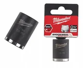 Nasadki do elektronarzędzi - Milwaukee Milwaukee Nasadka Udarowa 3/8" krótka 17mm - miniaturka - grafika 1