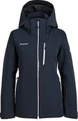 Kurtki i kamizelki sportowe damskie - Mammut Mammut Stoney Thermo damska kurtka hardshellowa morski-biały S 1010-28180 - miniaturka - grafika 1