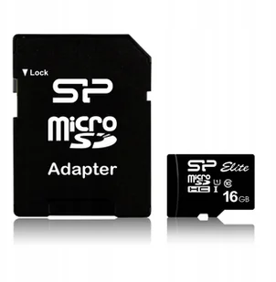 Silicon Power MicroSDHC Class 10 + adapter 16GB (SP016GBSTHBU1V10-SP) - Karty pamięci - miniaturka - grafika 2