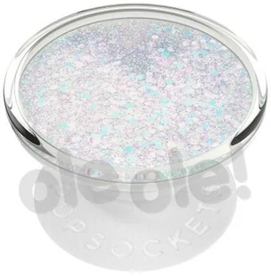 PopSockets PopSockets PopGrip - Rozkładany uchwyt i podstawka do telefonów oraz tabletów z wymiennymi krążkami PopTops - Tidepool Halo White E-801569 - Uchwyty samochodowe do telefonów - miniaturka - grafika 2