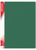 Teczki i skoroszyty - OFFICE PRODUCTS Teczka ofertowa PP, A4, 620mikr., 20 koszulek, zielona 21122011-02 - miniaturka - grafika 1