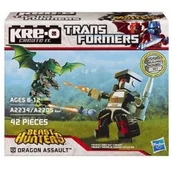 Klocki - Hasbro Klocki KRE-O Atak Smoka Transformers A2234 - miniaturka - grafika 1