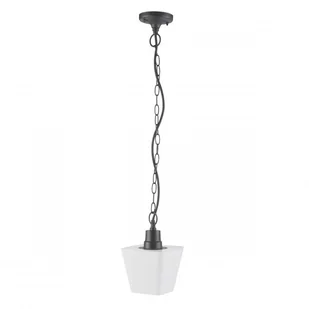Sanico Giza 312242 lampa wisząca zwis 1x12W E27 IP44 czarna / biała - Lampy ogrodowe - miniaturka - grafika 2